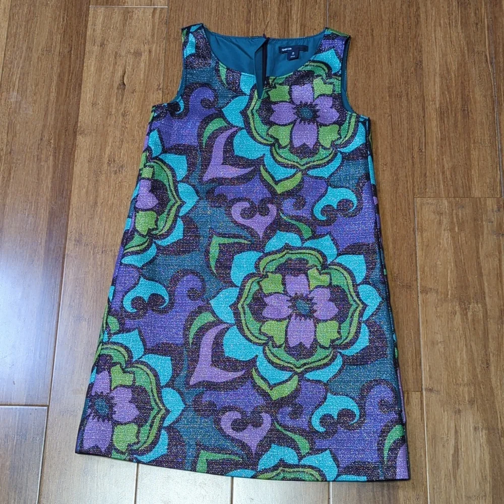 Gap Kids Shimmery Sleeveless Fully Lined Dress Girls Size 8/M